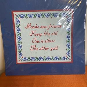 New old stock embroidered picture 😍